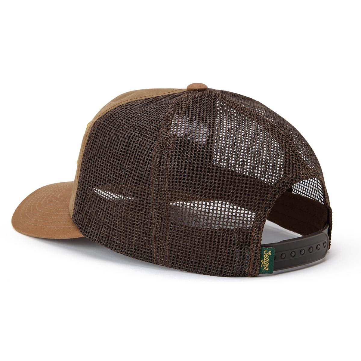 Wilson Waxed Canvas Snapback Tan