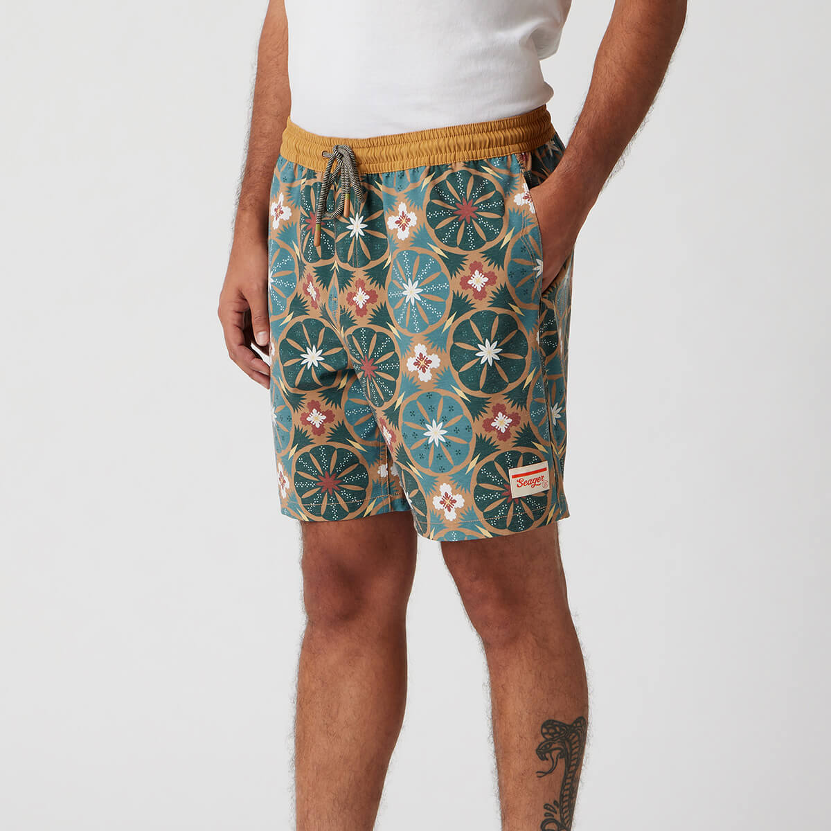 Yuma Hybrid Shorts Peyote – Seager Co.