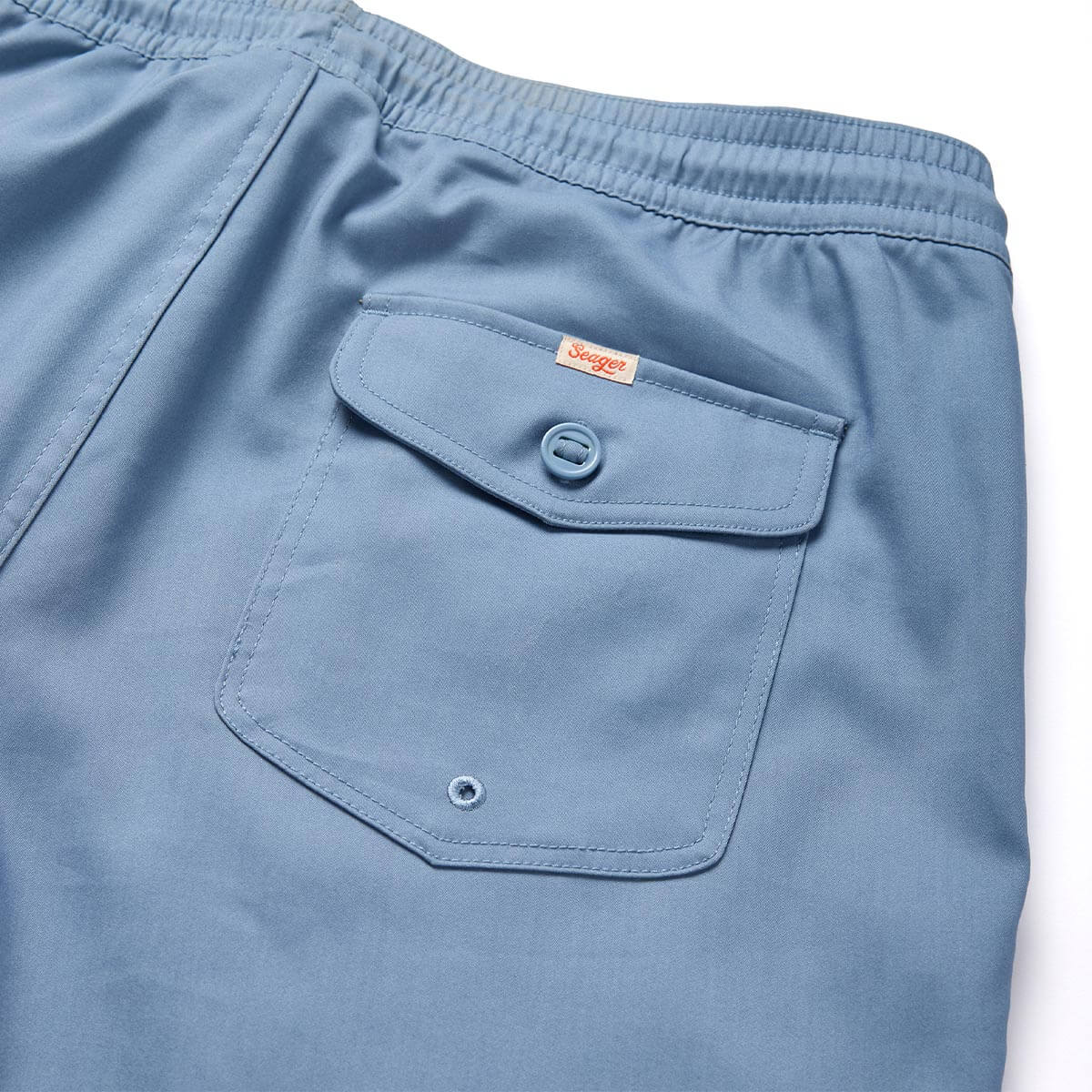 Yuma Nylon Shorts Faded Denim