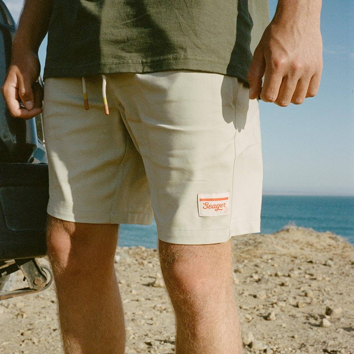 Yuma Nylon Shorts Tidal Foam – Seager Co.