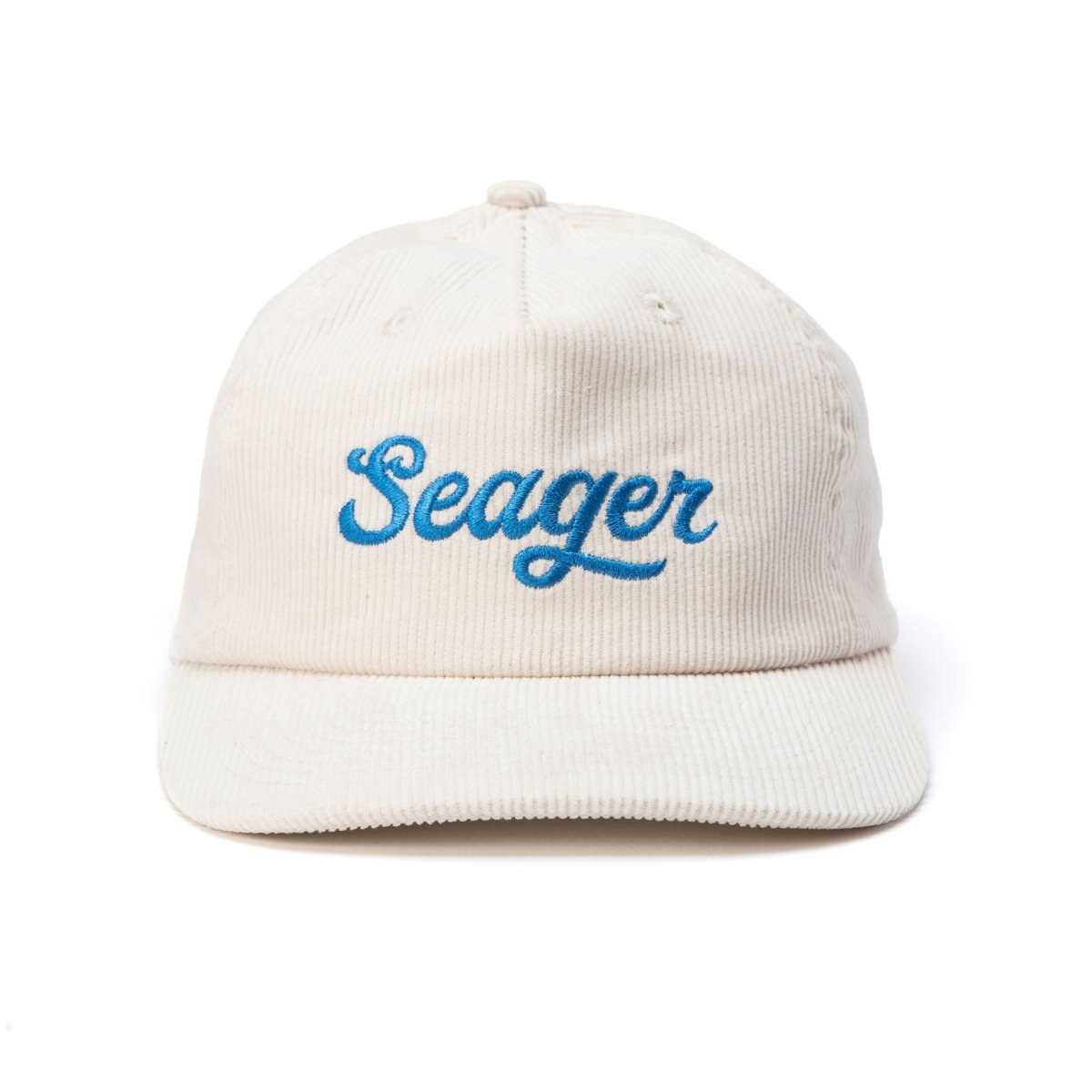 Big Cream Corduroy Snapback - Seager Co.