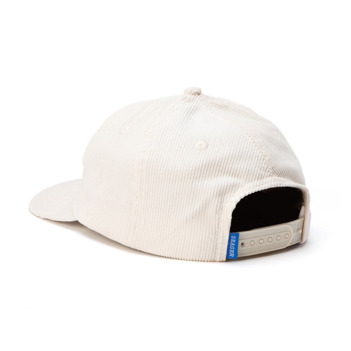 Big Cream Corduroy Snapback - Seager Co.