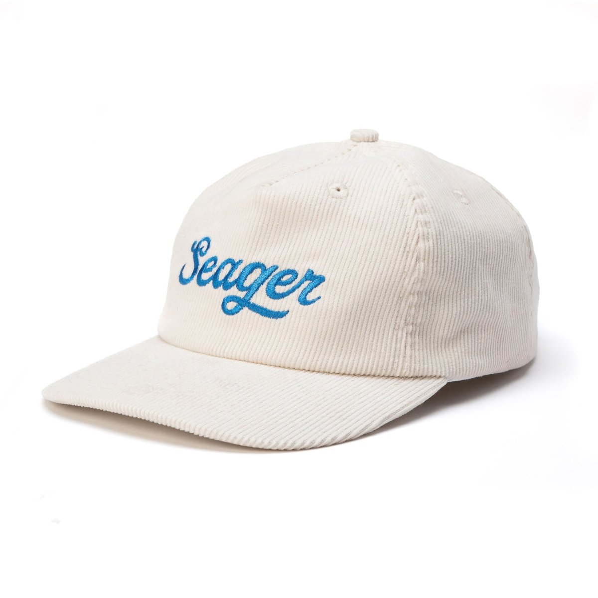 Big Cream Corduroy Snapback - Seager Co.