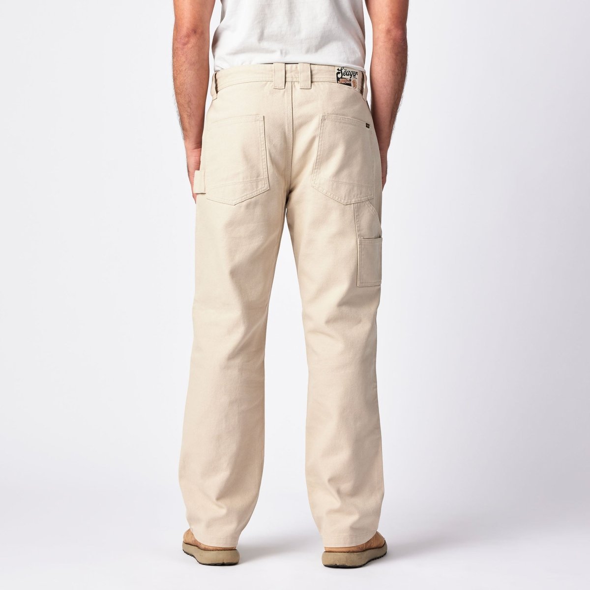 Bison Canvas Pant Stone - Seager Co.