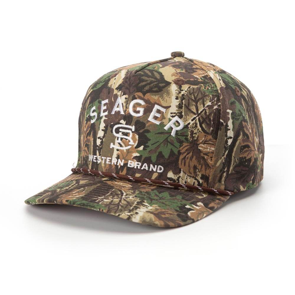 Branded Snapback Camo - Seager Co.
