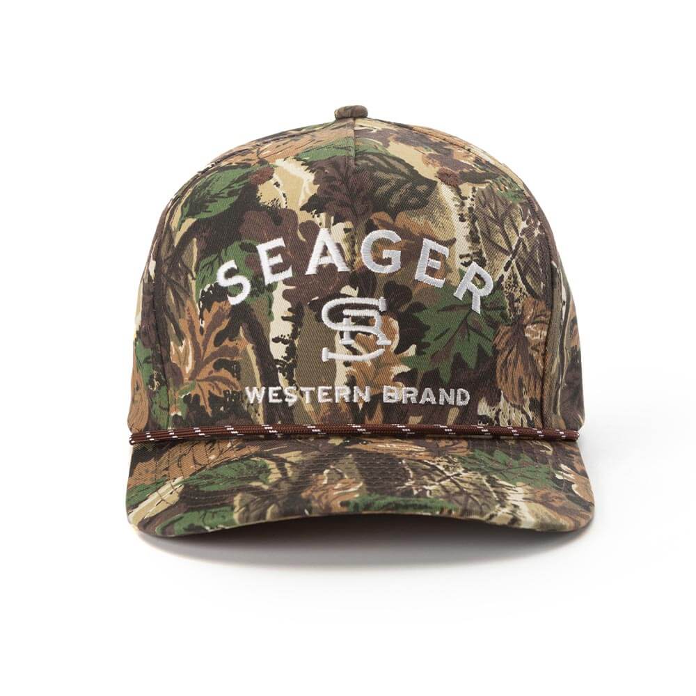 Branded Snapback Camo - Seager Co.