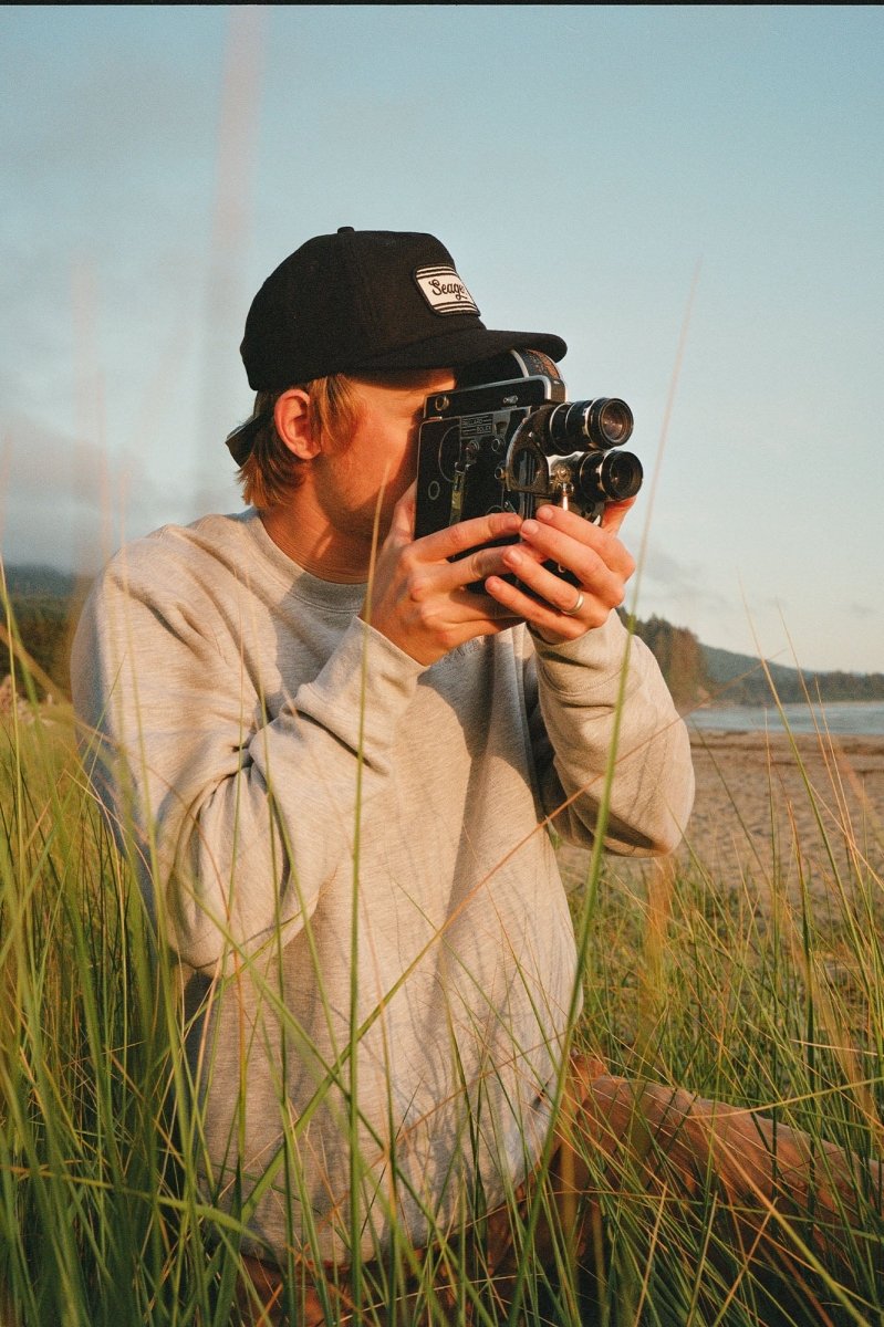 Company Mid - Weight Crew Heather Grey - Seager Co.