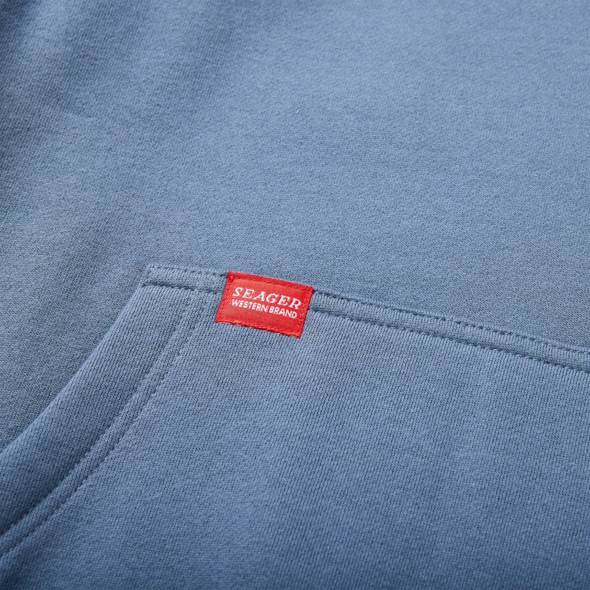 Company Mid - Weight Hoodie Petrol Blue - Seager Co.