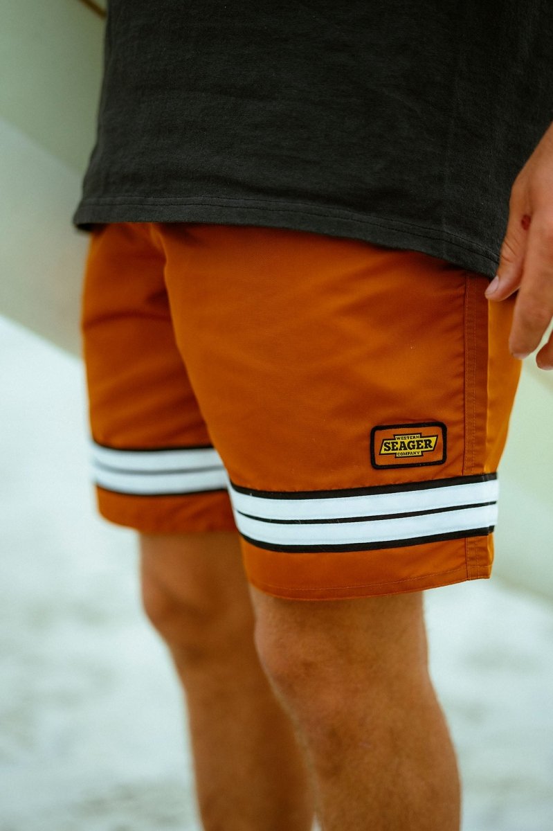 Dos Rayos Trunks Burnt Gold - Seager Co.