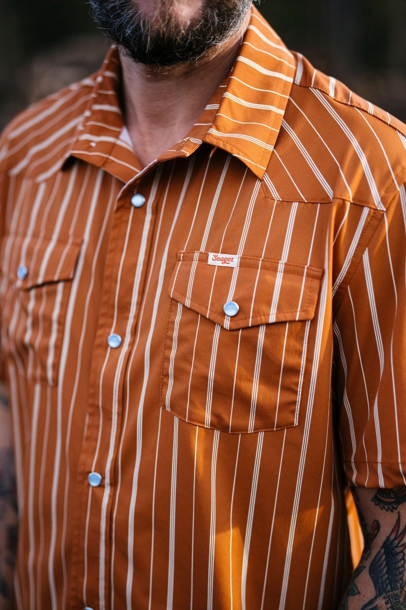 El Ranchero S/S Shirt Desert Rust - Seager Co.