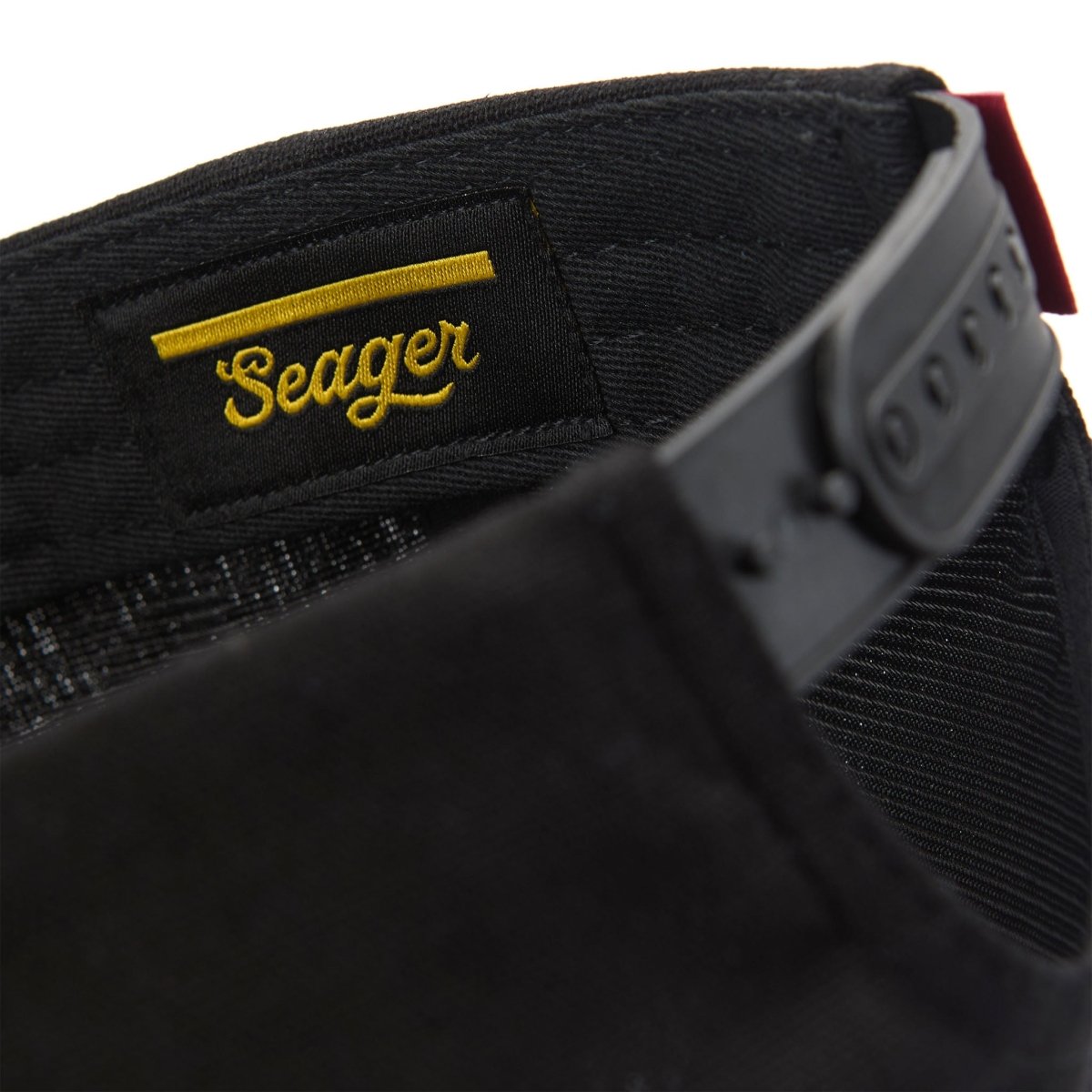 Garland Hemp Snapback Black - Seager Co.