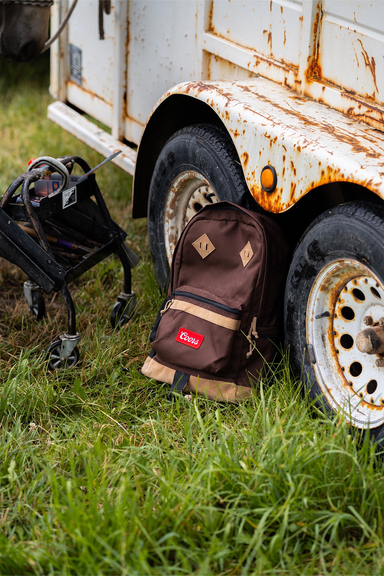 Seager x Coors Banquet Hickory Wind Backpack Brown
