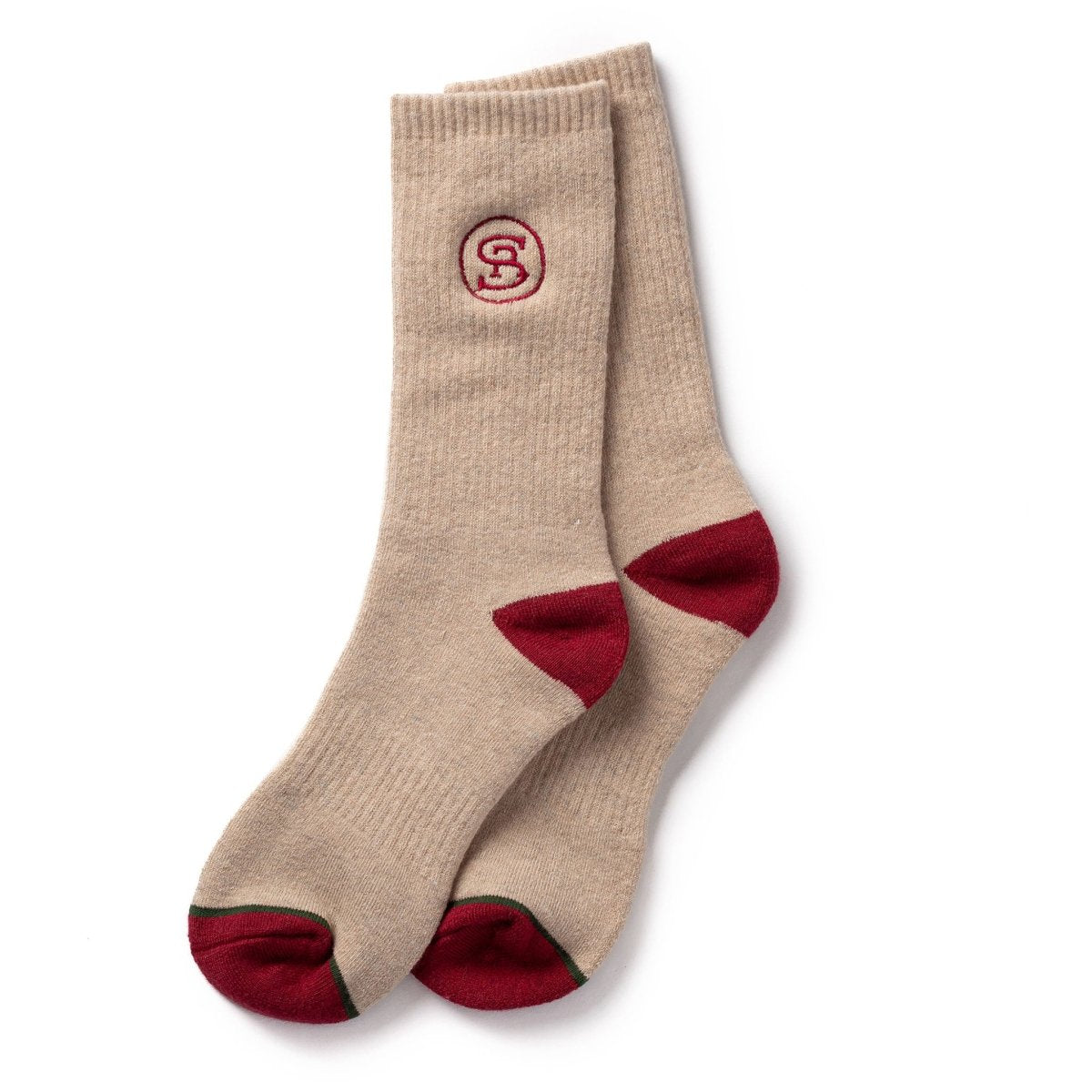 High Sierra Wool Sock Sand - Seager Co.