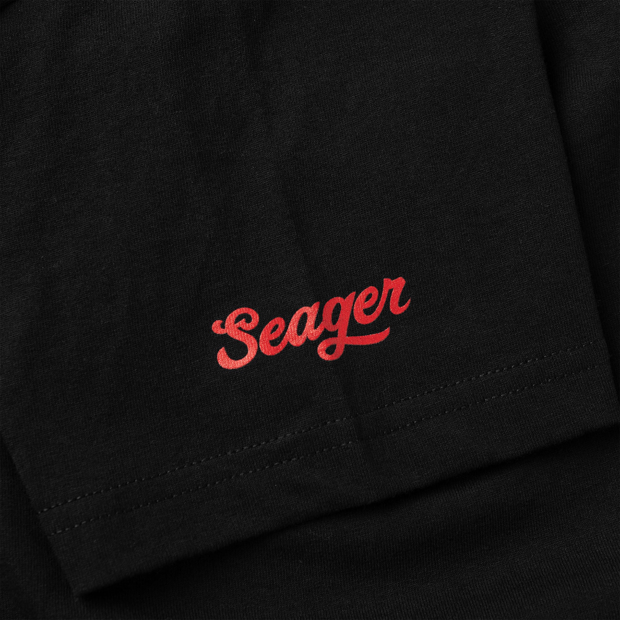 SEAGER X COORS BANQUET TASTE THE HIGH COUNTRY TEE BLACK