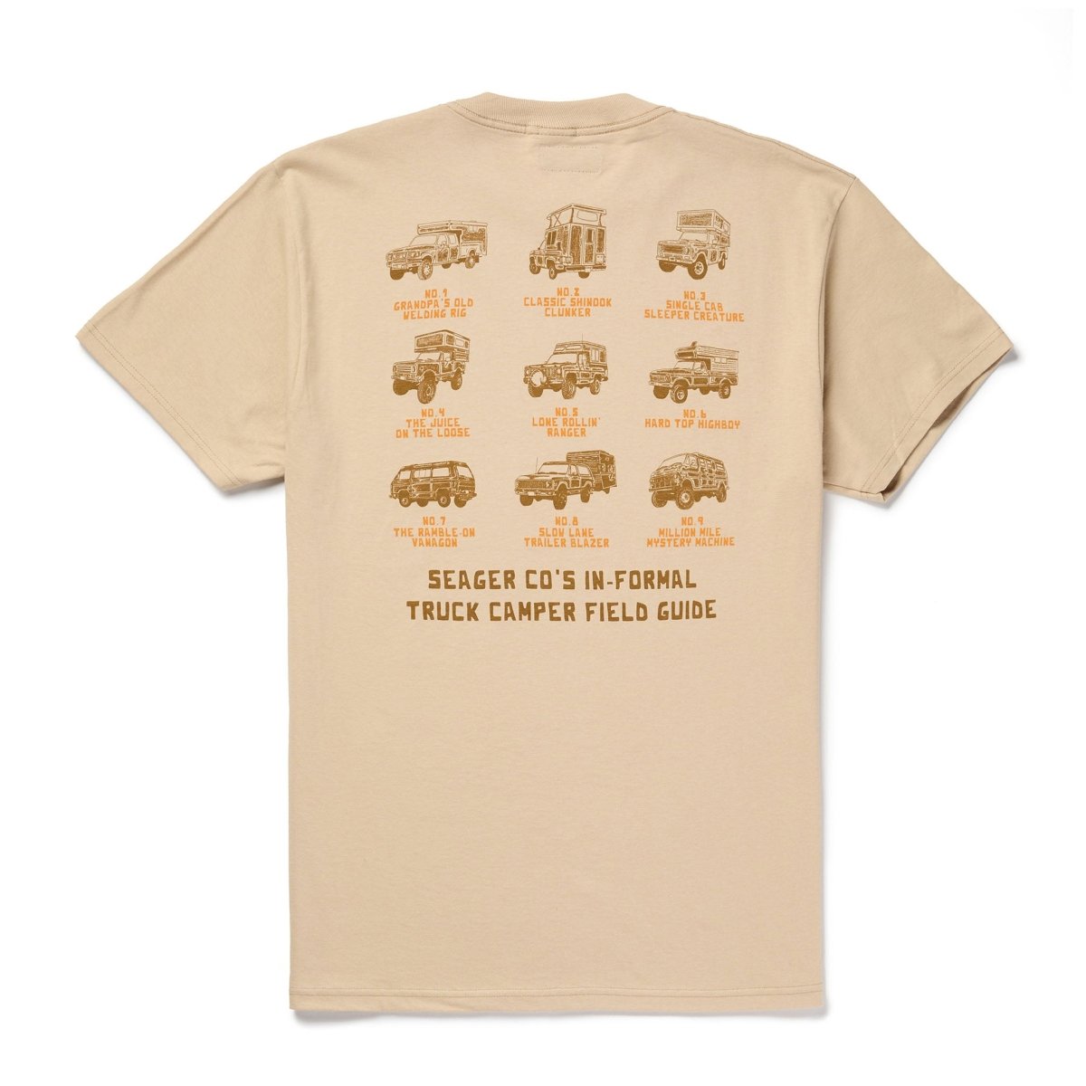 Informal Truck Guide Tee Cream - Seager Co.