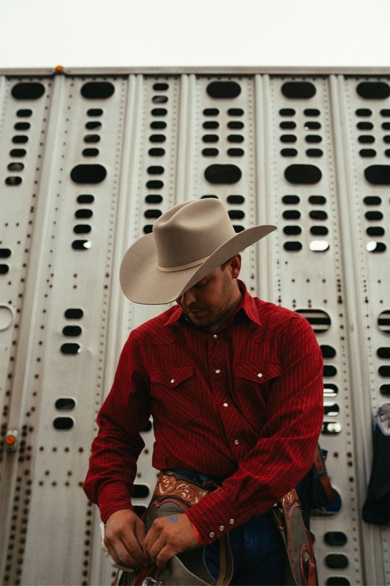 Longhorn 4X Hat Stone - Seager Co.