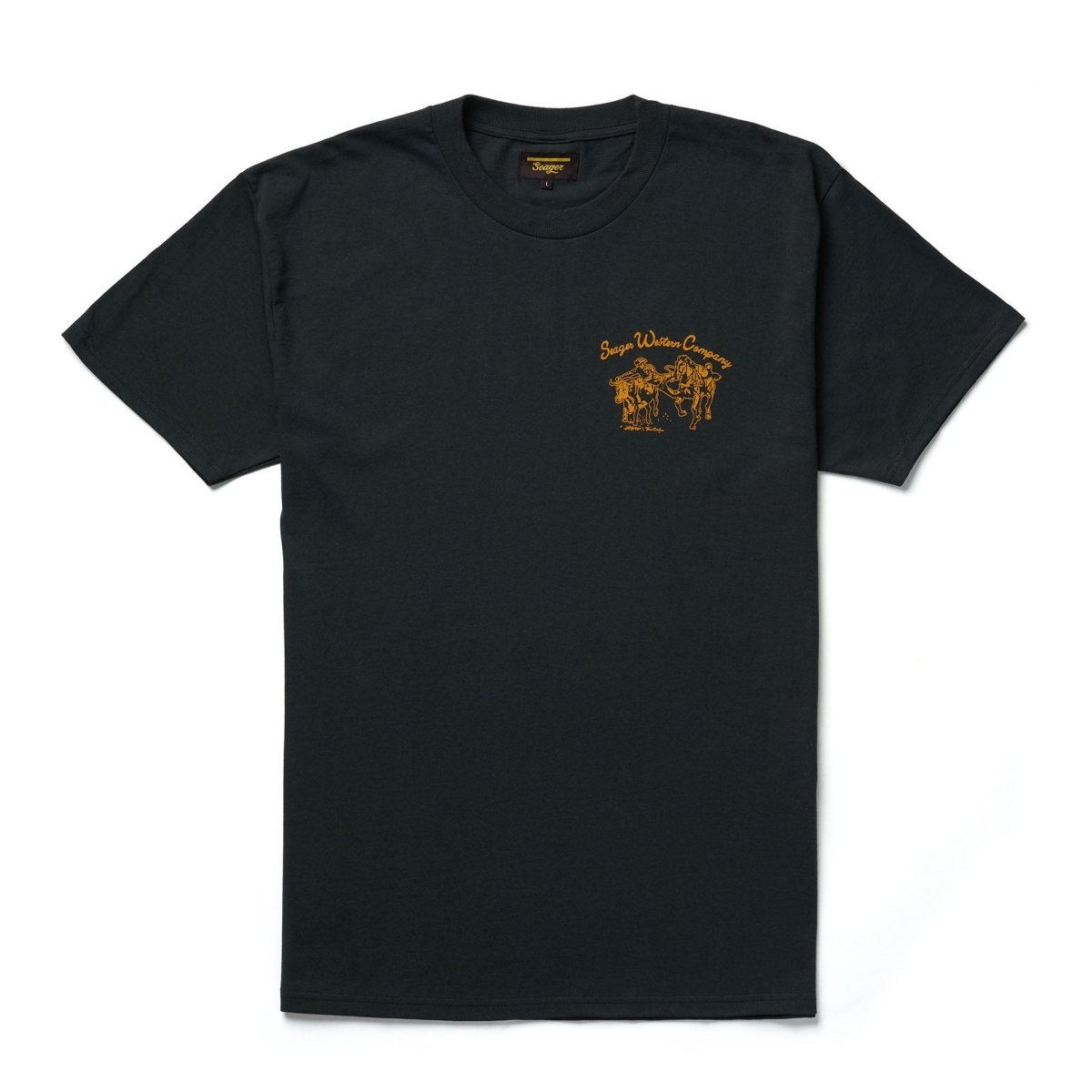 Los Rios Tee Vintage Black - Seager Co.