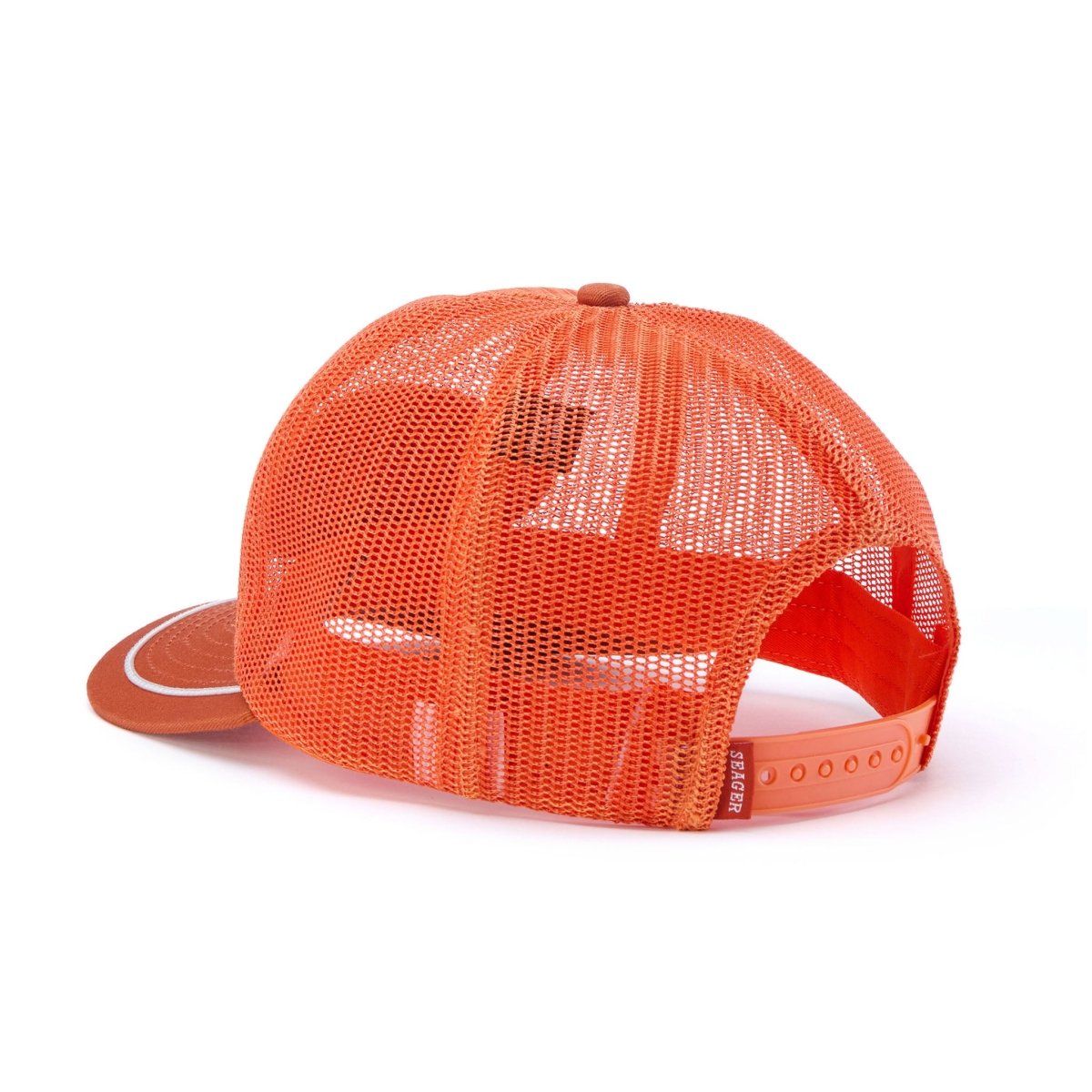 Old Town All Mesh Snapback Blaze Orange - Seager Co.