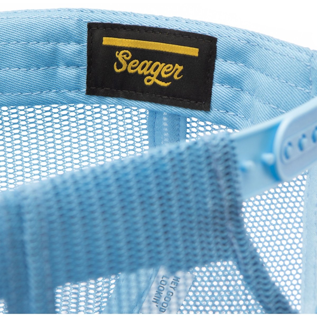 Old Town All Mesh Snapback Blue - Seager Co.
