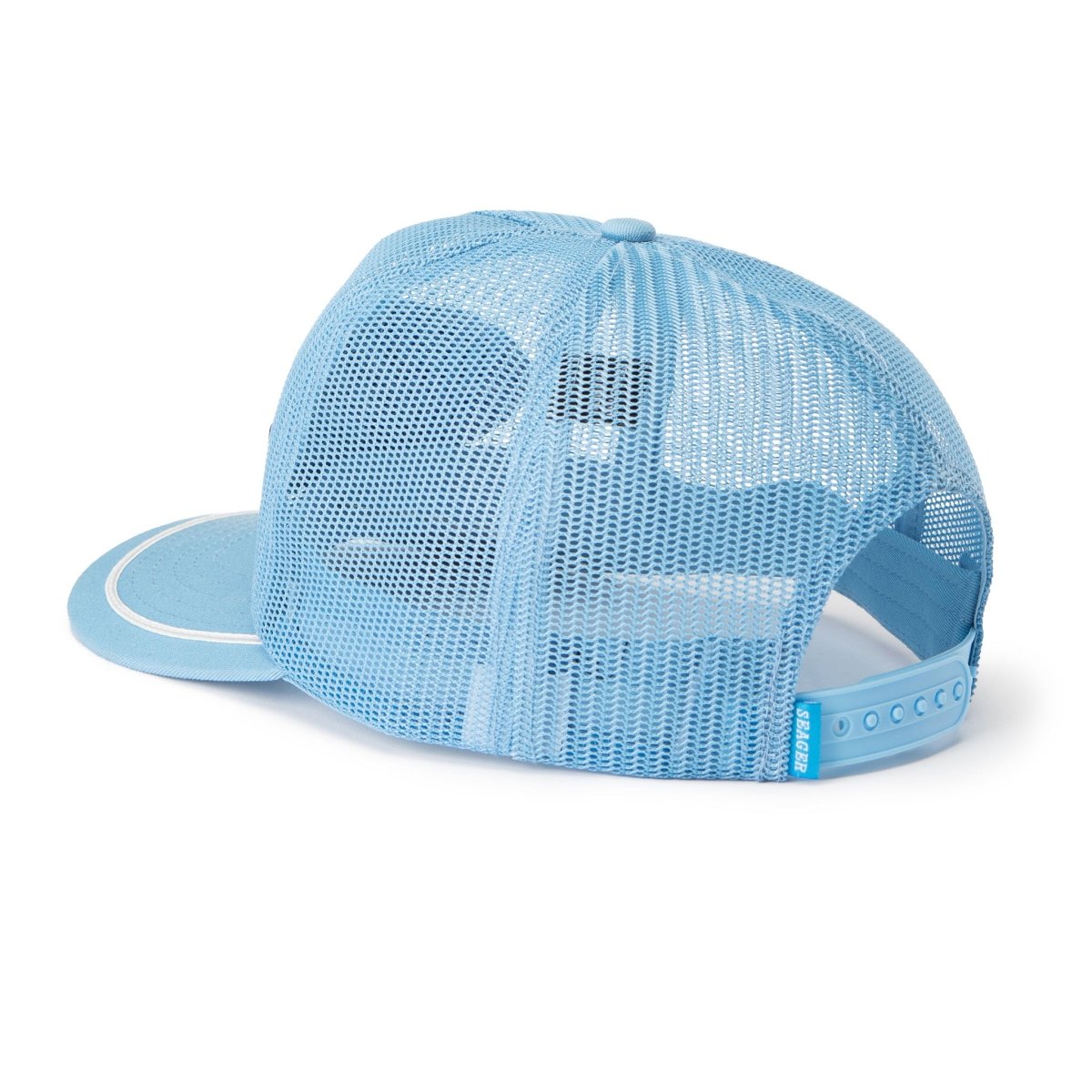 Old Town All Mesh Snapback Blue - Seager Co.