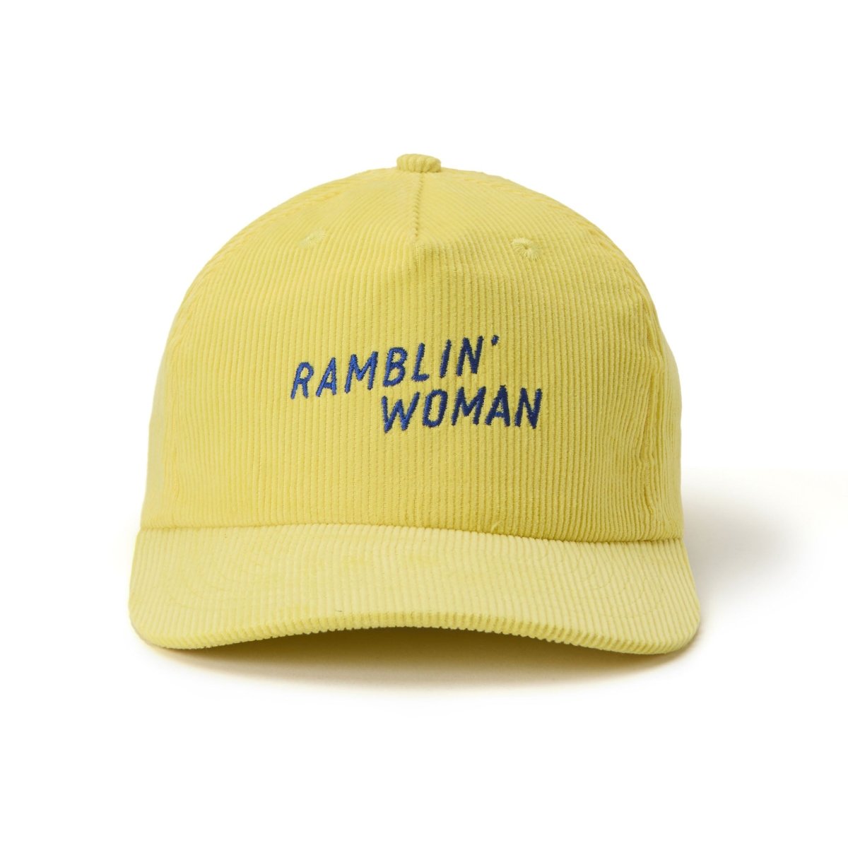 Ramblin' Woman Cord Snapback Yellow - Seager Co.