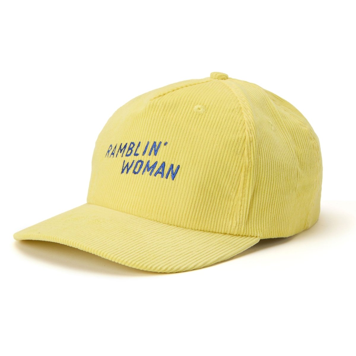 Ramblin' Woman Cord Snapback Yellow - Seager Co.