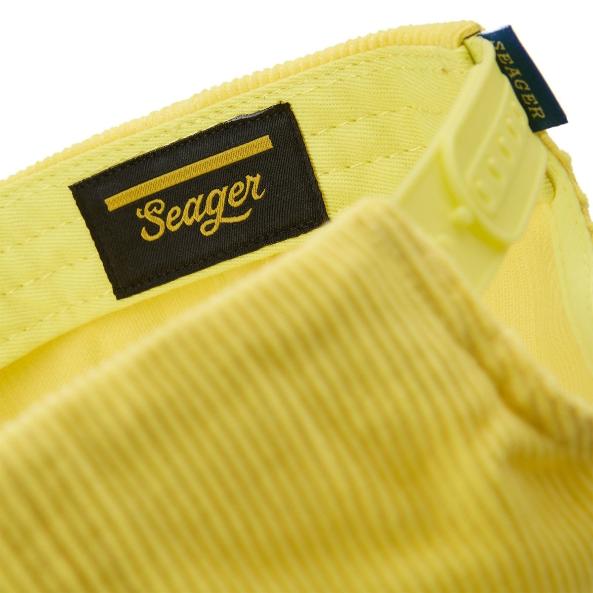 Ramblin' Woman Cord Snapback Yellow - Seager Co.