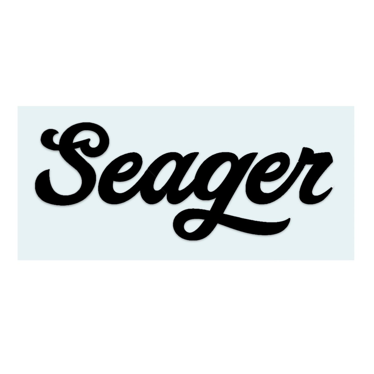 Russ Decal Black - Seager Co.