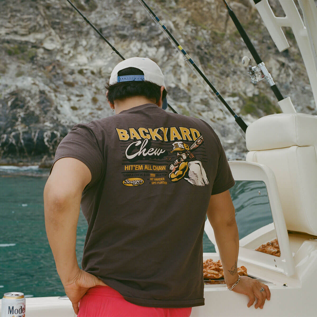 Backyard Chew Tee Brown