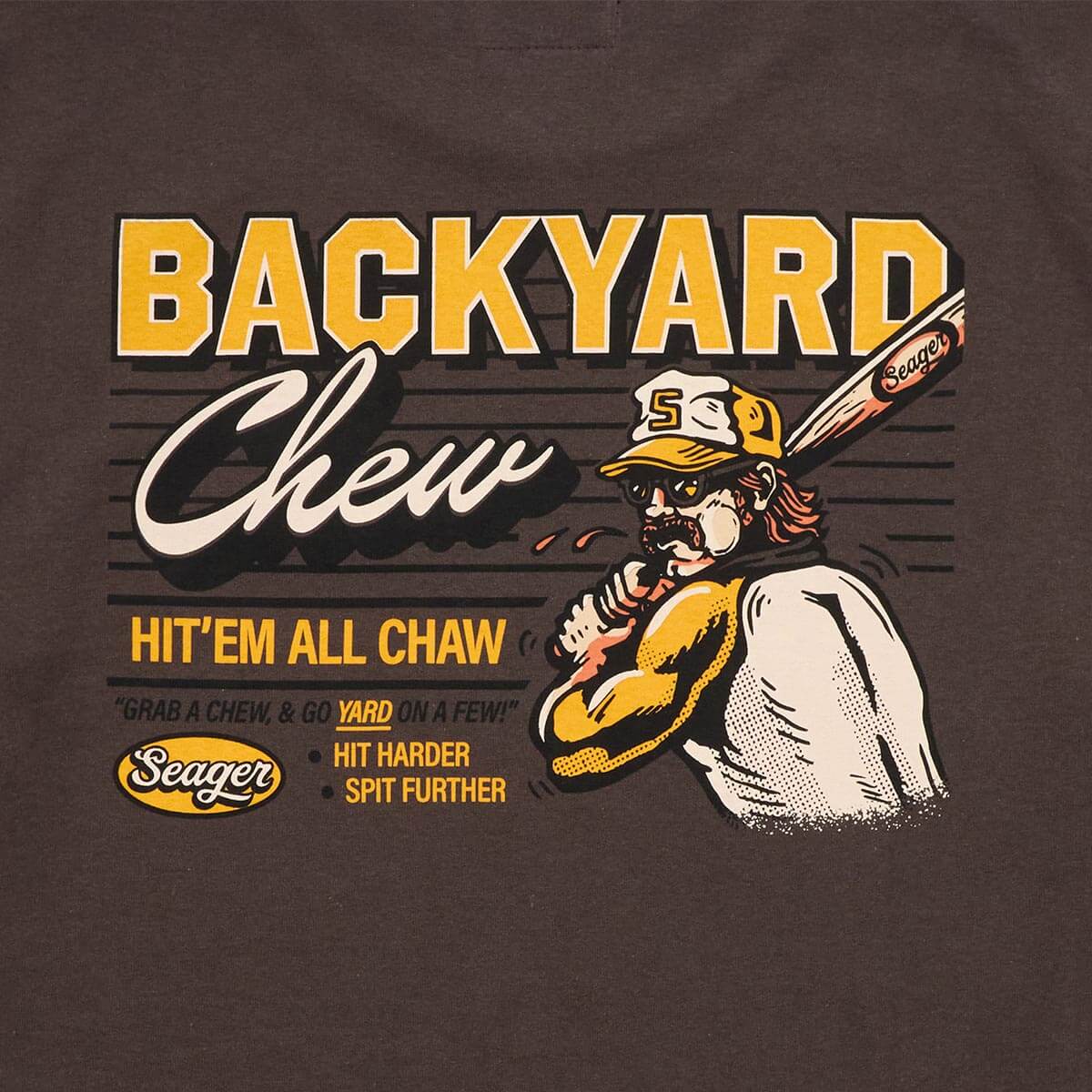 Backyard Chew Tee Brown