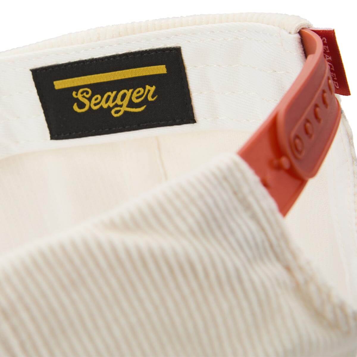 Big Red/White/Blue Corduroy Snapback