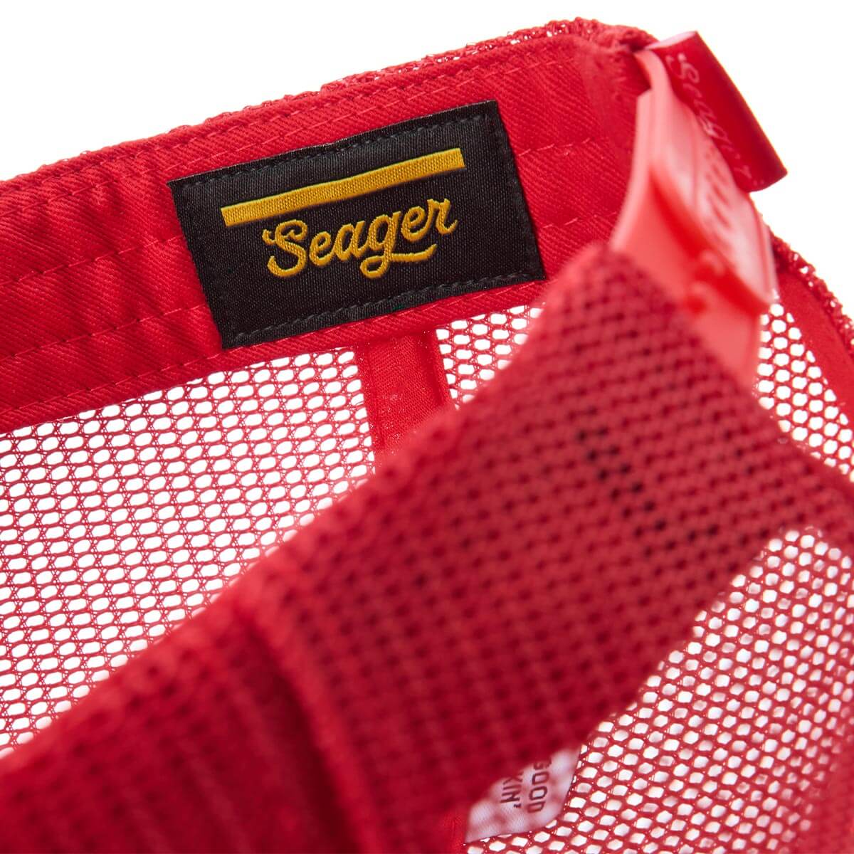 Big USA Trucker Snapback Red