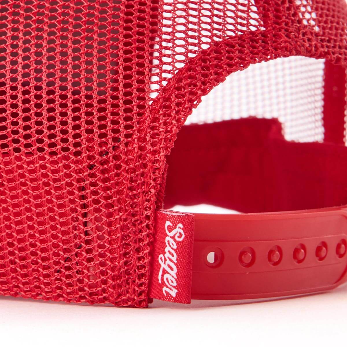 Big USA Trucker Snapback Red