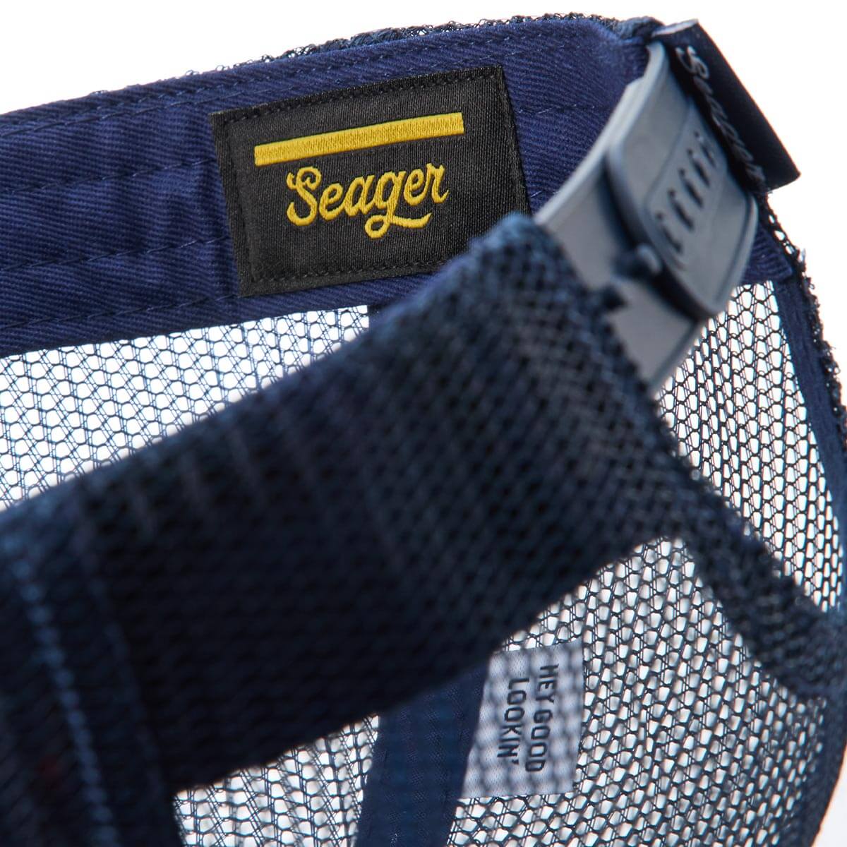 Big USA Trucker Snapback Blue