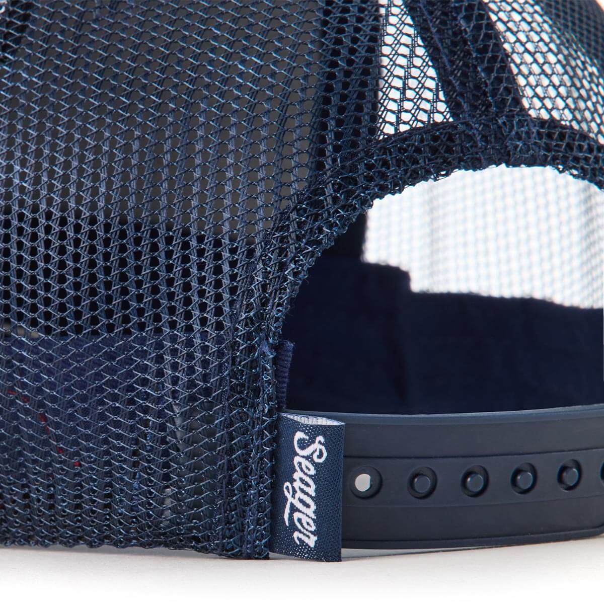 Big USA Trucker Snapback Blue