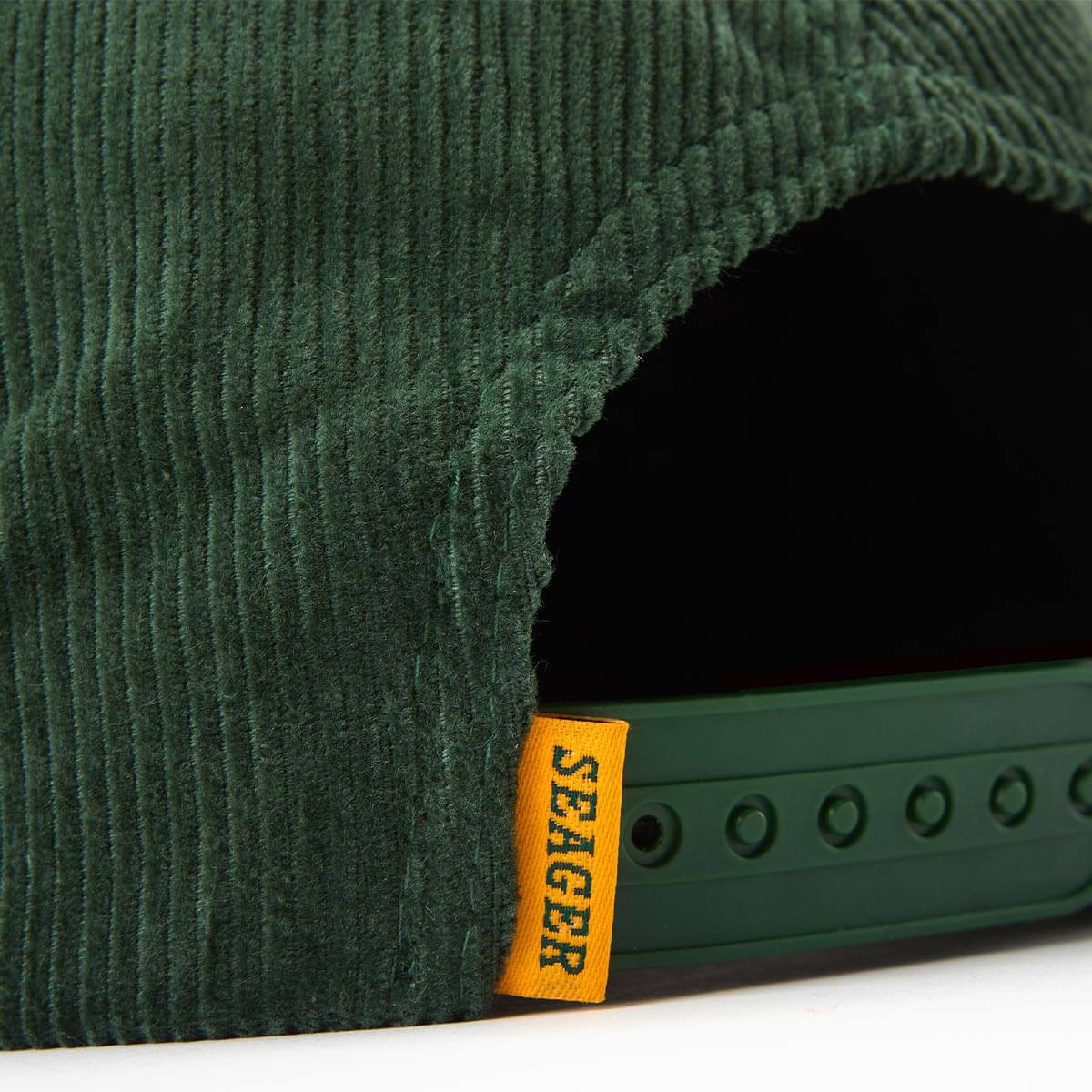 Bradley Corduroy Snapback Green