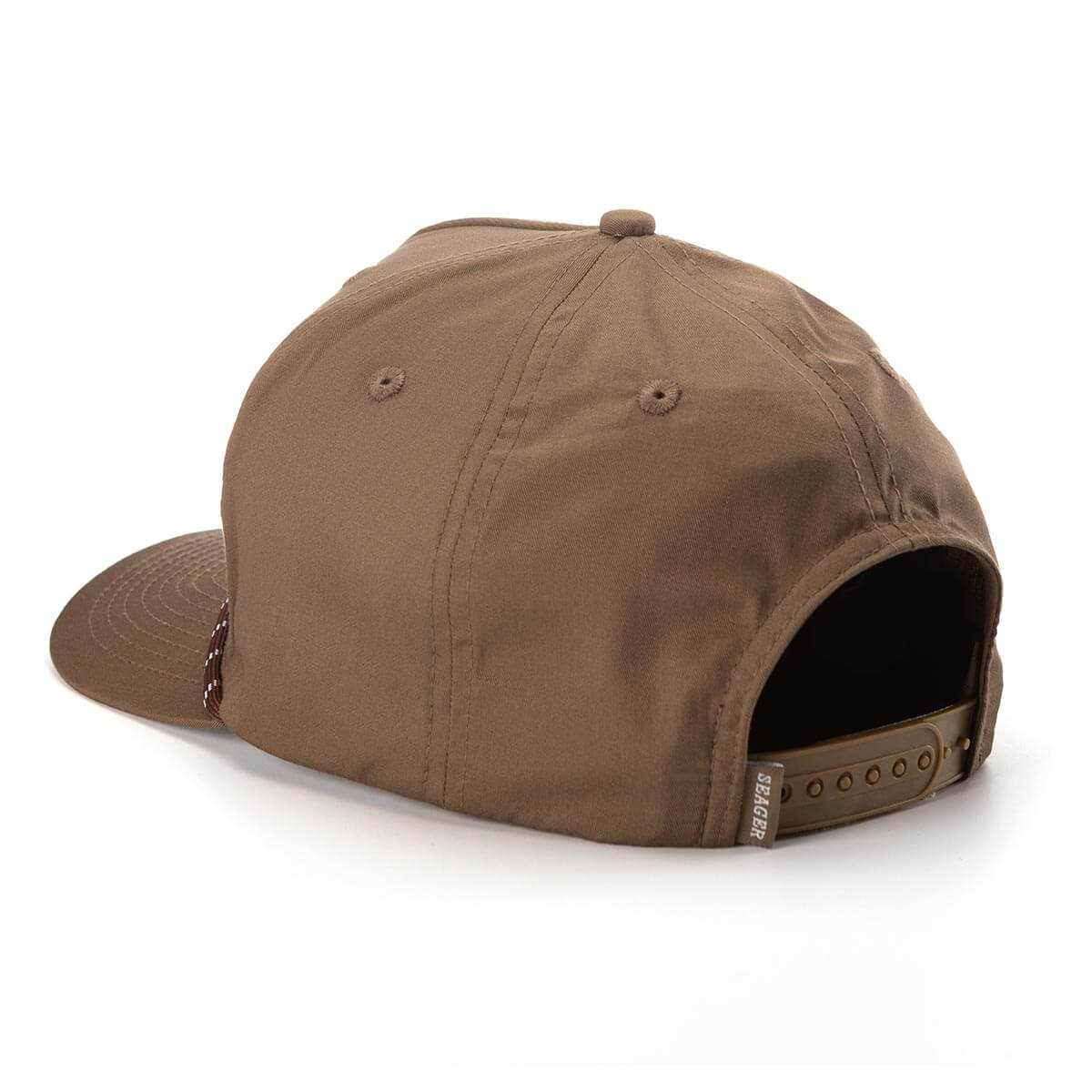Branded Snapback Brown