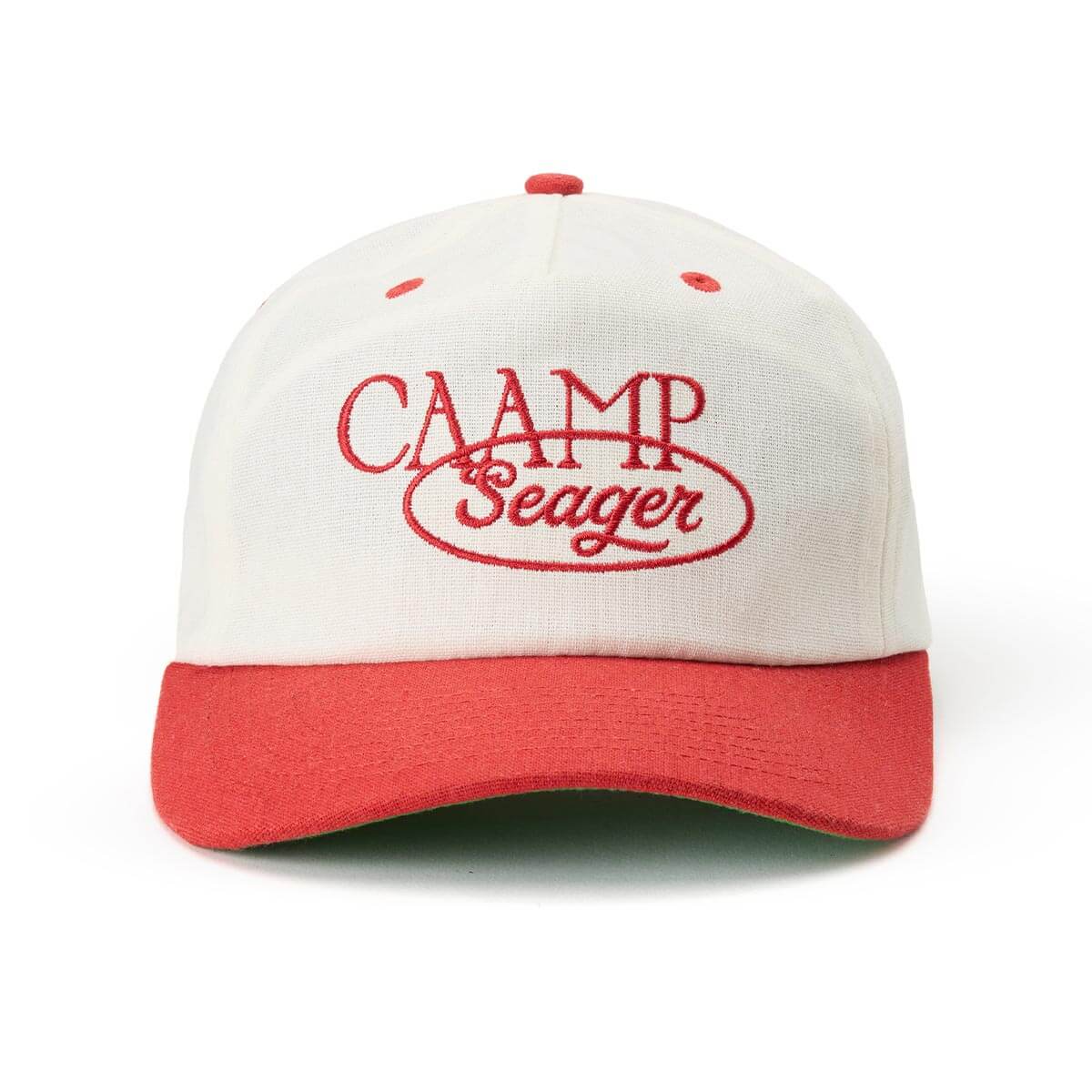 Seager x Caamp 2025 Hemp Snapback Cream/Red