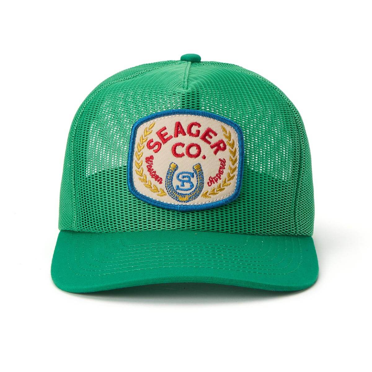 Good Luck All Mesh Snapback Green