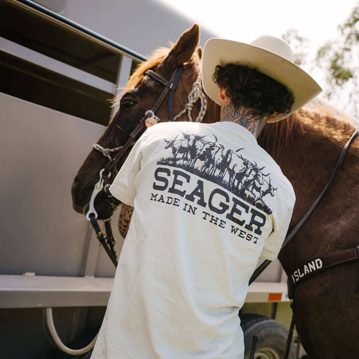 Herd Tee Vintage White
