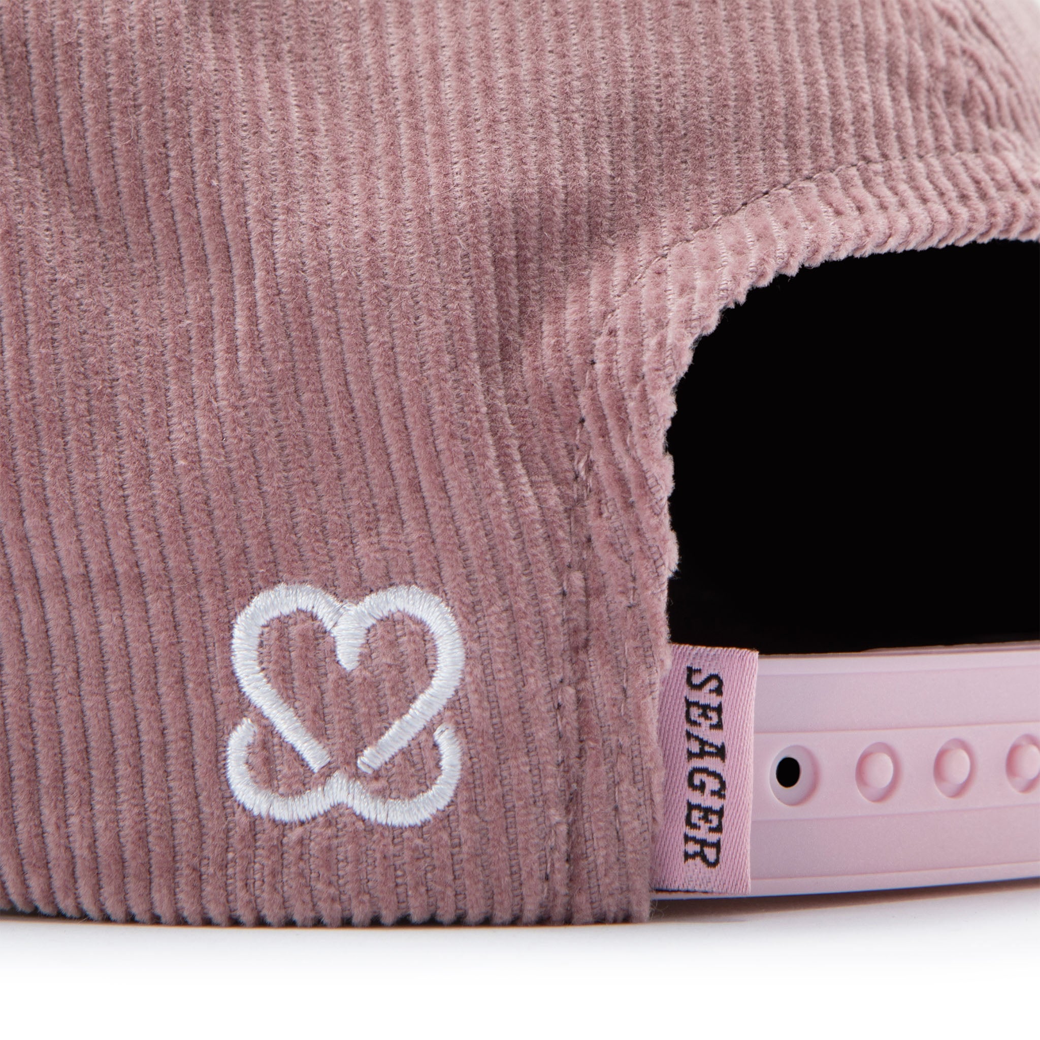 Big Pink Corduroy x KAB Snapback