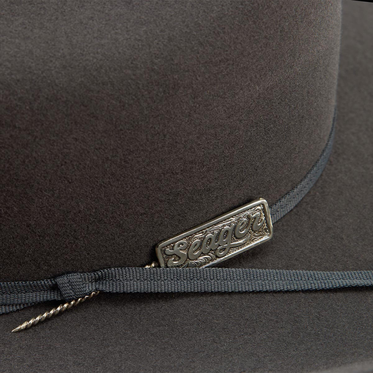 Longhorn 4X Hat Smoke