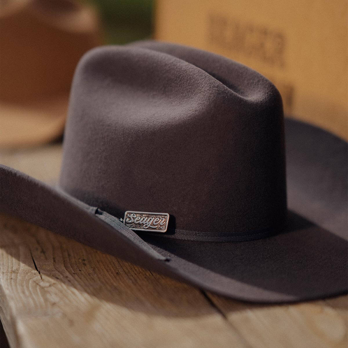 Longhorn 4X Hat Smoke