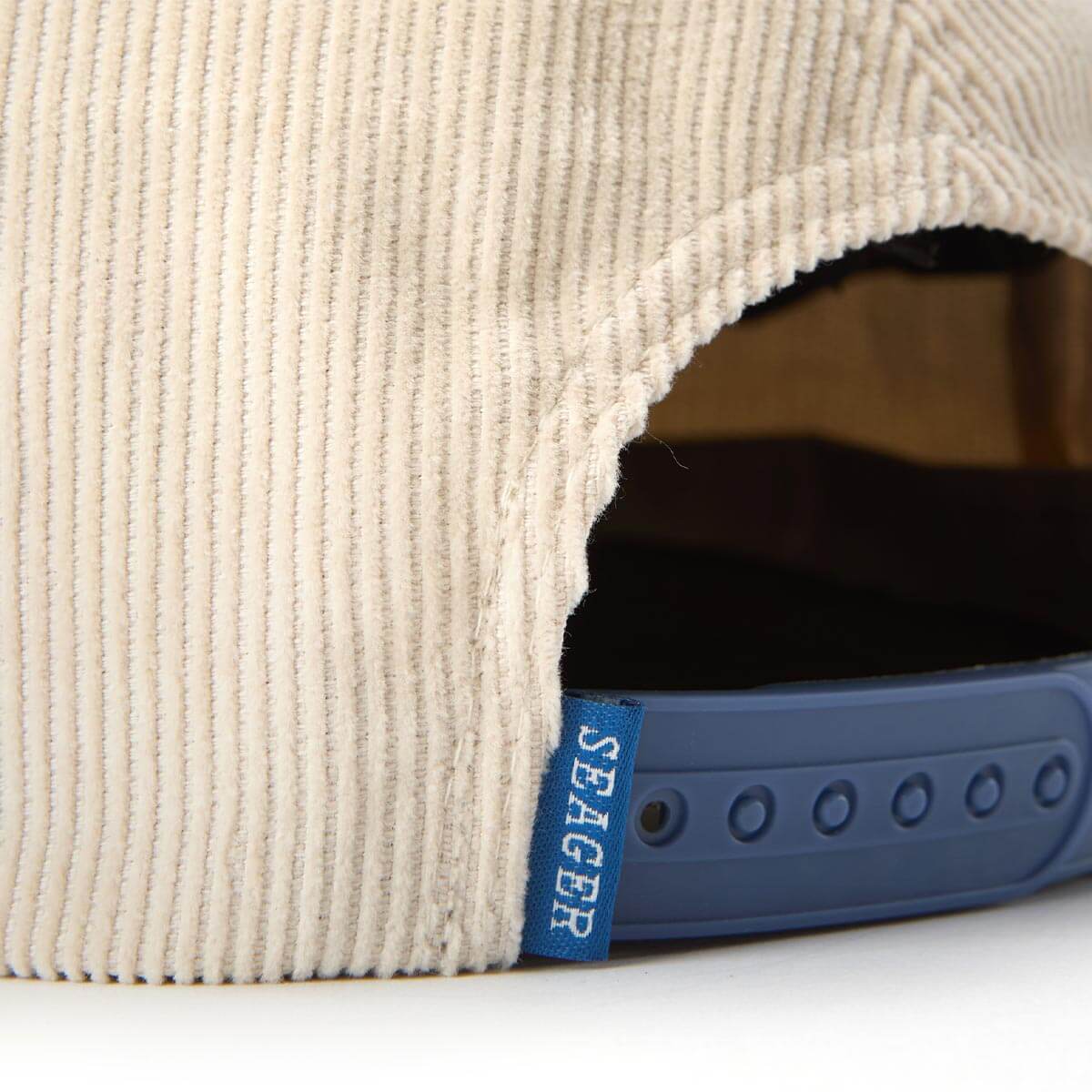 Los Rios Corduroy Snapback Cream/Blue