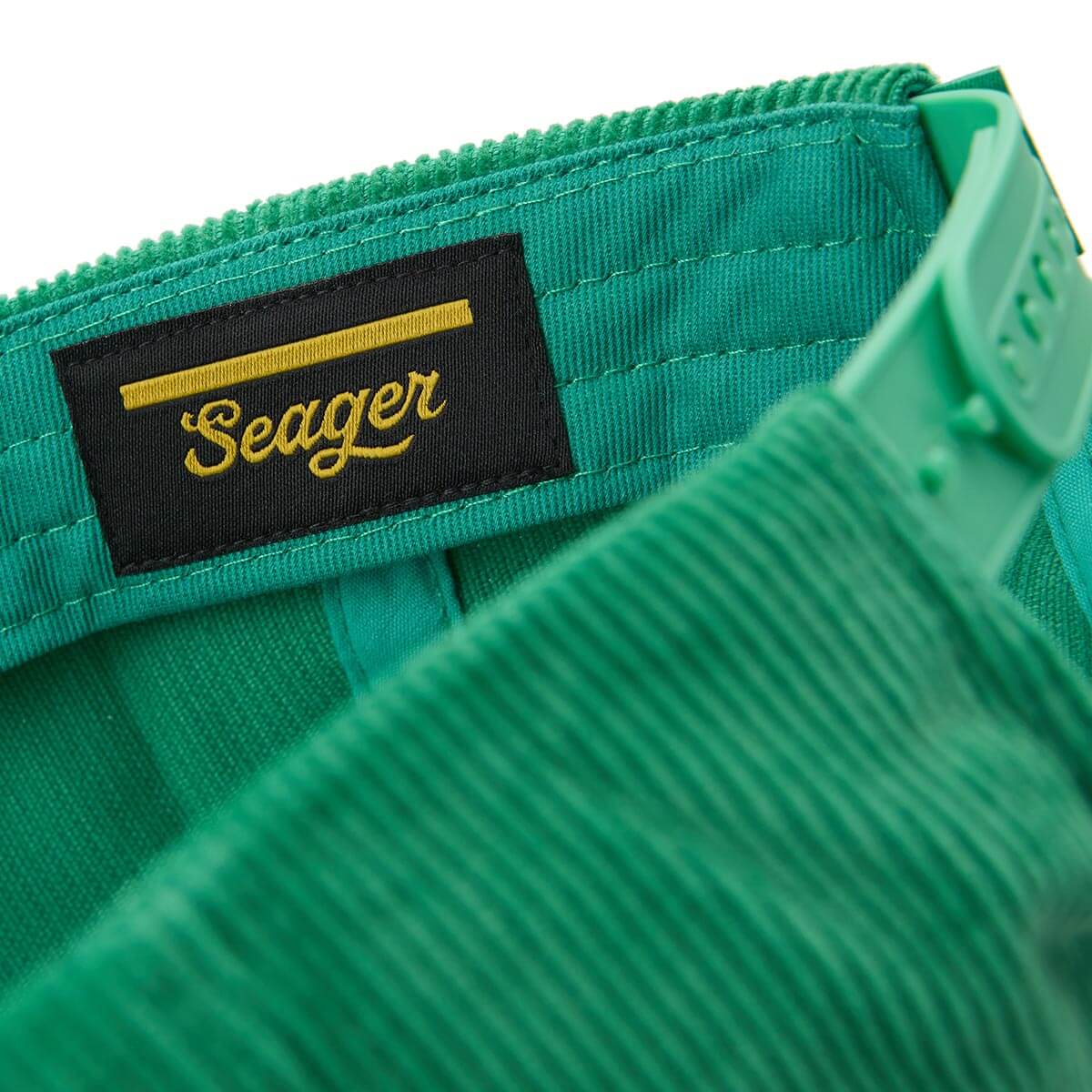 Ramblin' Woman Corduroy Snapback Green