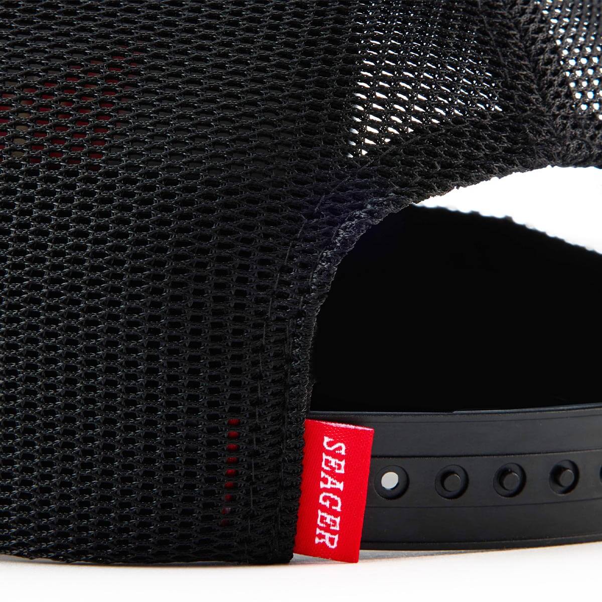 Seager x Waylon Jennings Eagle Snapback Black