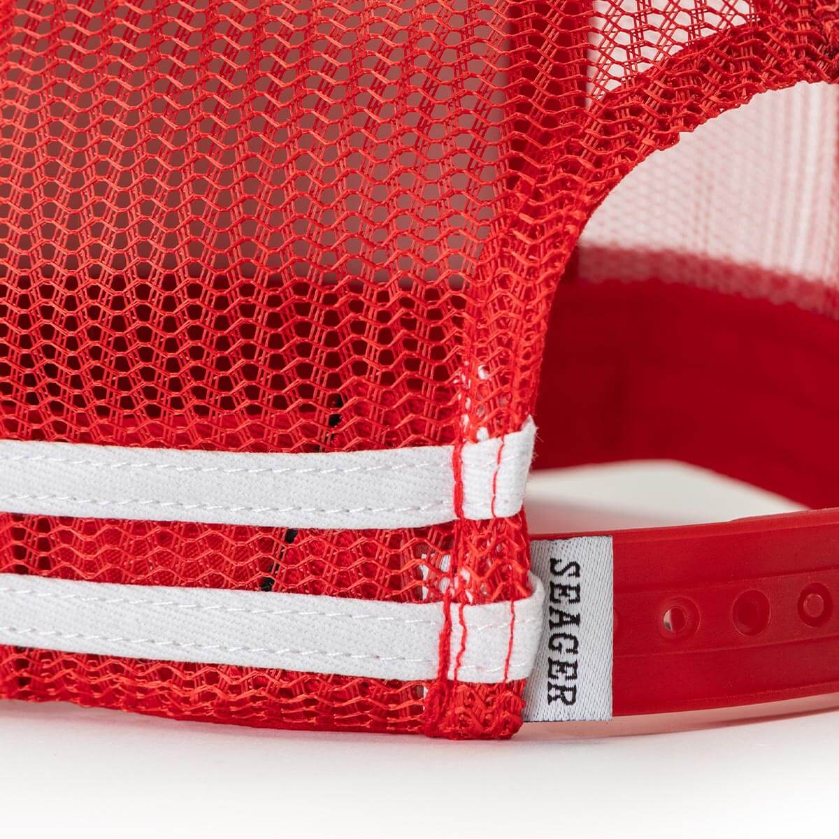 Seager x Waylon Jennings Flying W Snapback Red