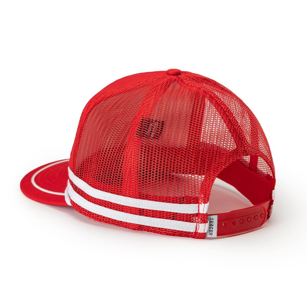 Seager x Waylon Jennings Flying W Snapback Red