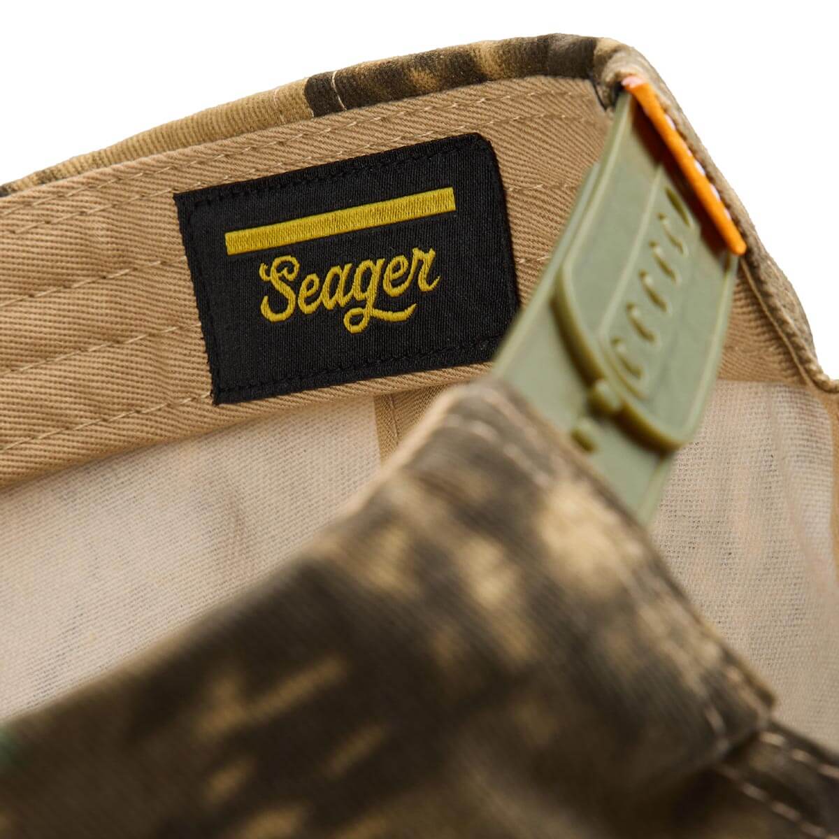 Seager x Waylon Jennings Eagle Snapback Camo