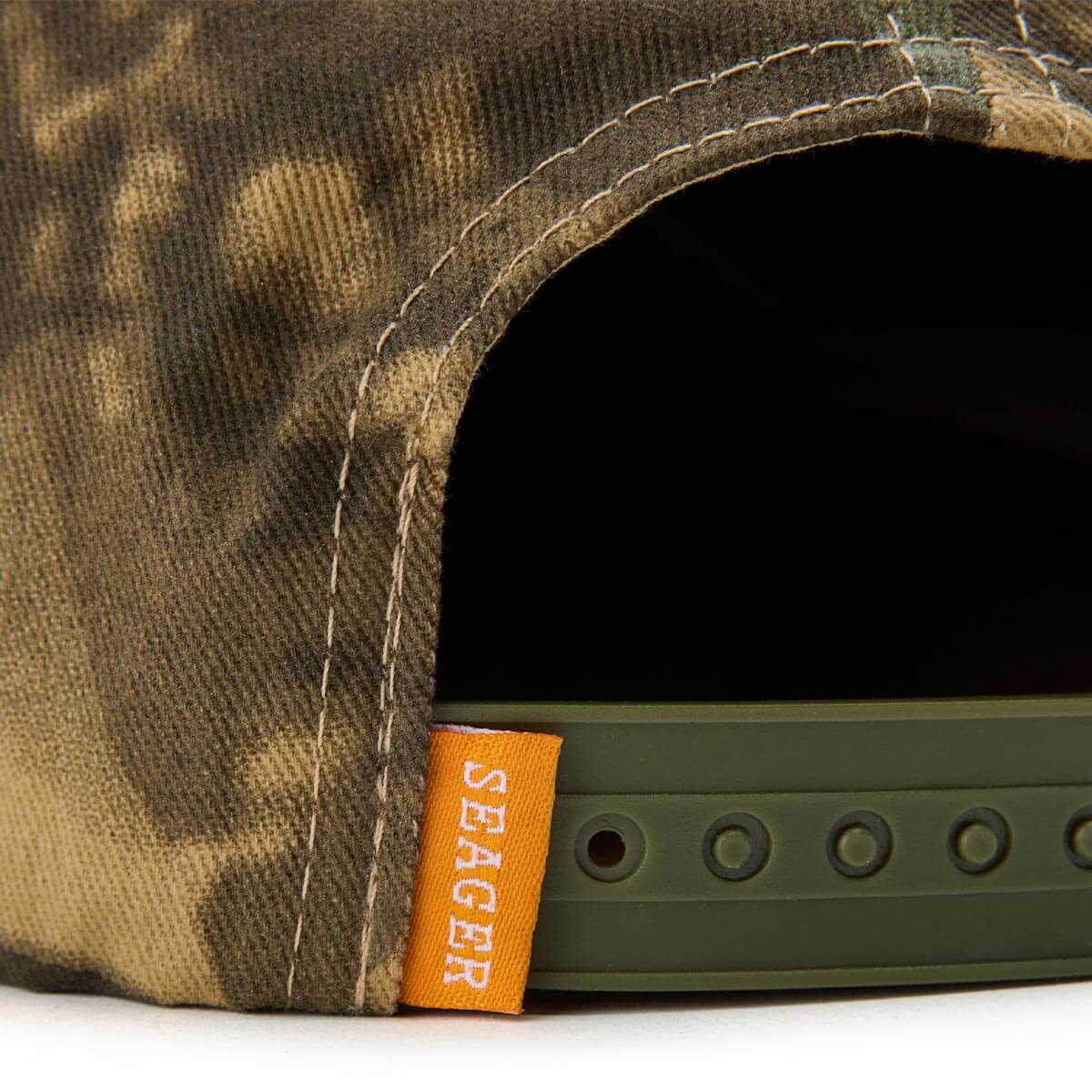 Seager x Waylon Jennings Eagle Snapback Camo